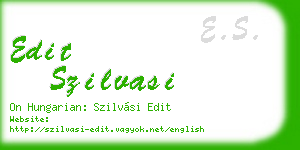 edit szilvasi business card